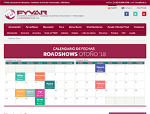 Tablet Screenshot of fyvar.es